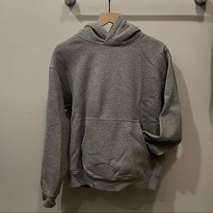Cozy Fleece Perfect Hoodie in Heather Chrome | Aritzia